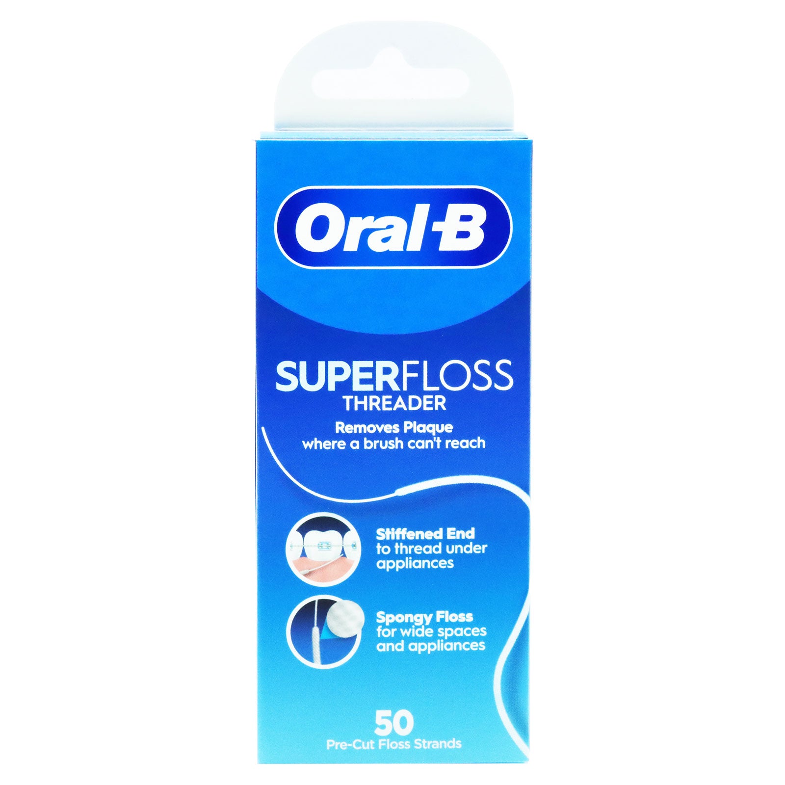 Oral B Floss Threader 50m | High Quality Tissue Product Online - Product Image Oral B Floss Threader 50m | High Quality Tissue Product Online - Product Image